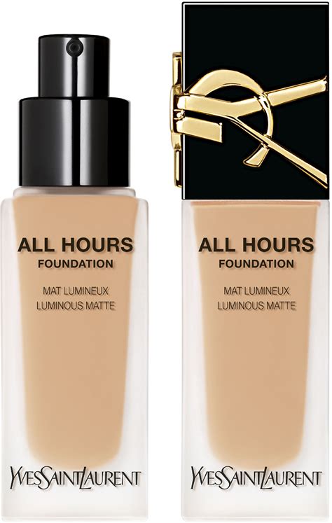 fond de ten yves saint laurent|ALL HOURS FOUNDATION .